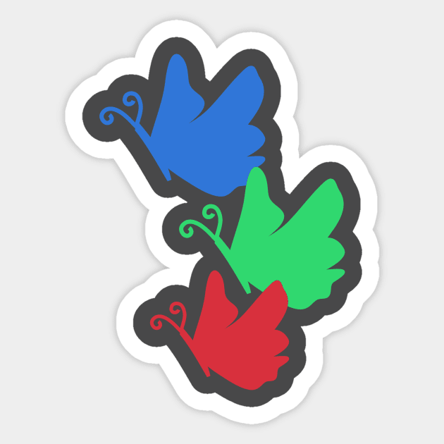 Butterfly Sticker by PingleRaj Creation